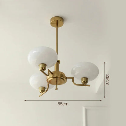 Bauhaus Medieval Ceiling Light - Modern LED Chandelier