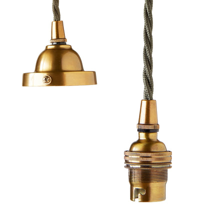 Classic Brass Pendant Light Kit – Elegant Lighting Solution