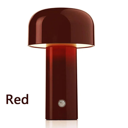 Rechargeable Minimal Mushroom Desk Lamp LED Dimmable