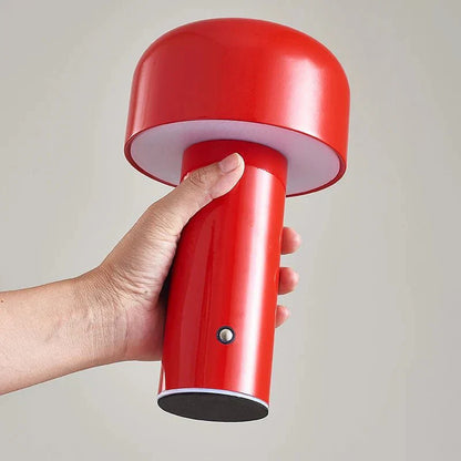 Rechargeable Minimal Mushroom Desk Lamp LED Dimmable