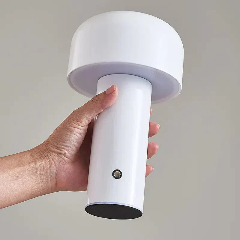 Rechargeable Minimal Mushroom Desk Lamp LED Dimmable