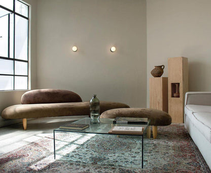 Origo Wall Lamp - LED Indoor Concrete and Glass Light