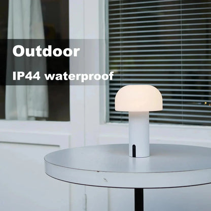 Einfache Minimalistische Pilz Tischlampe LED Desk Light