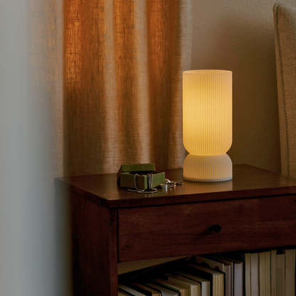 AmphoraGlow 3D-Printed Table Lamp with Dimmer Switch