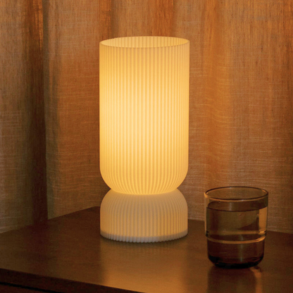 AmphoraGlow 3D-Printed Table Lamp with Dimmer Switch