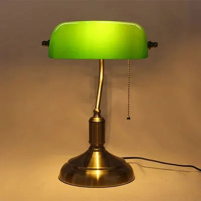 European Elegance Glass Table Lamp – Timeless Sophistication