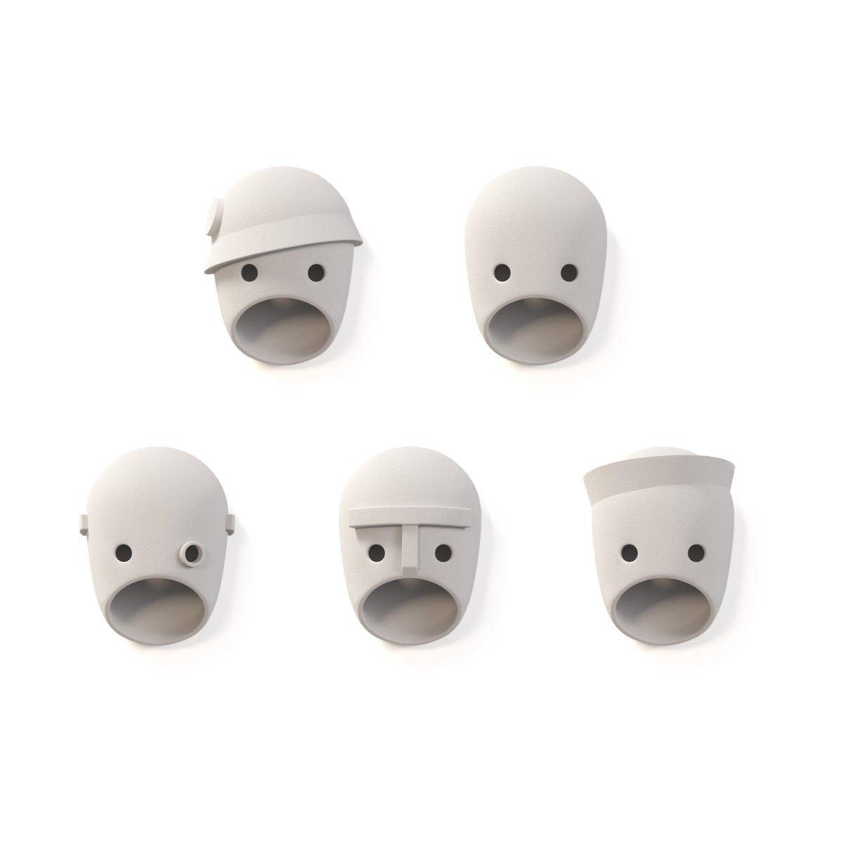 Mask Wall Light - LED Indoor Decorative Light Fixture Set of 2