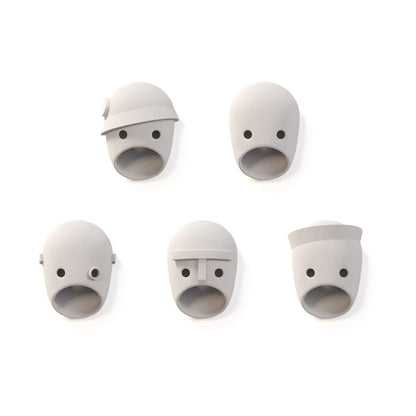 Mask Wall Light - LED Indoor Decorative Light Fixture Set of 2
