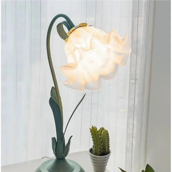 Vintage Adjustable Flower Table Lamp - Timeless Elegance with Functional Design