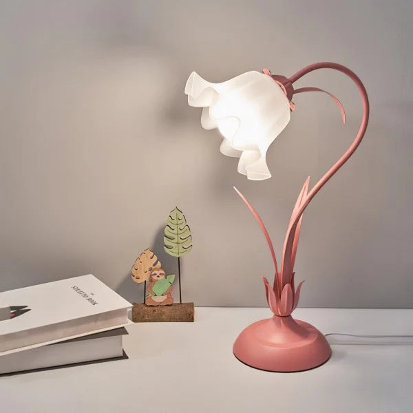 Vintage Adjustable Flower Table Lamp - Timeless Elegance with Functional Design