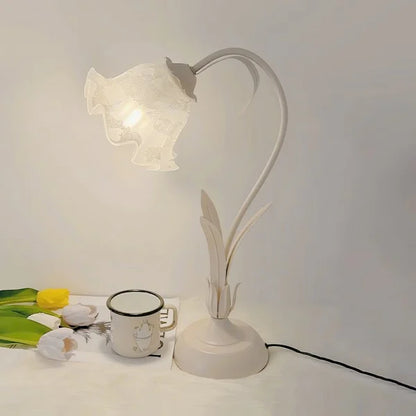 Vintage Adjustable Flower Table Lamp - Timeless Elegance with Functional Design