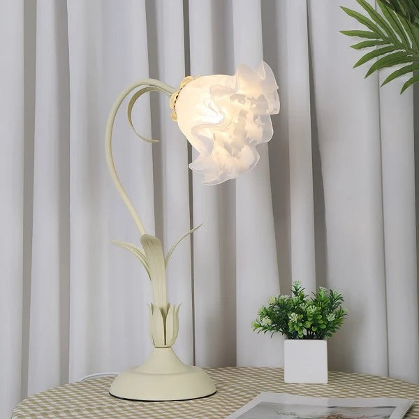 Vintage Adjustable Flower Table Lamp - Timeless Elegance with Functional Design