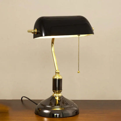 European Elegance Glass Table Lamp – Timeless Sophistication