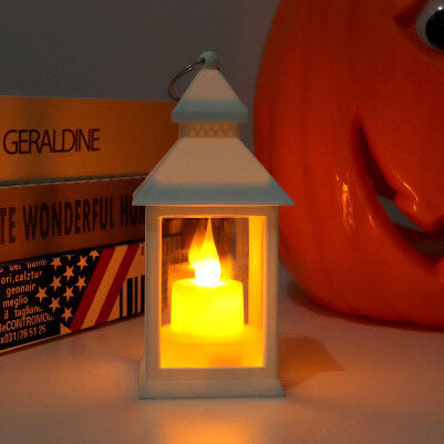 Halloween Horror Flame LED Table Lantern Light for Parties