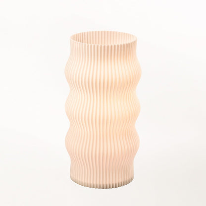 CozyGlow 3D-Printed Table Lamp with Amber LED Bulb