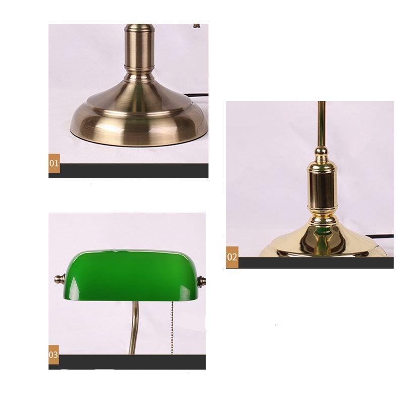 European Elegance Glass Table Lamp – Timeless Sophistication