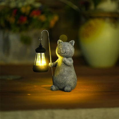 Frendorf Katze Solar Garden Light - Waterproof LED Decor